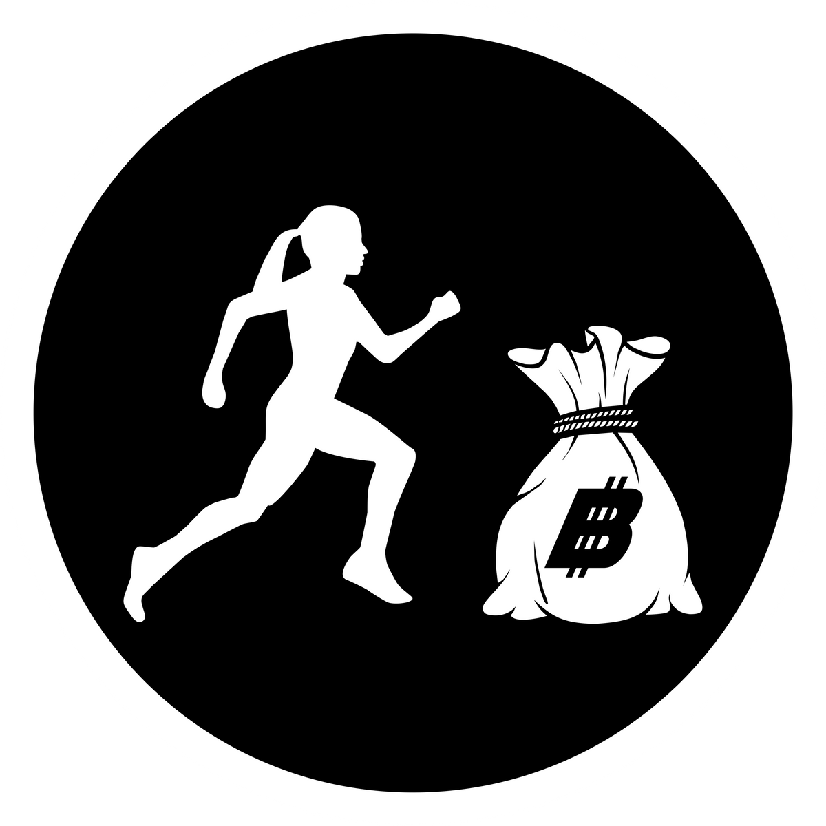 Run It Up Stacked Benji Black(White logo) Hoodie – Benjiboysapparel