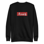 Sup.CTB (Red/White Logo) [Embroidered] Unisex Premium Sweatshirt