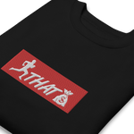 Sup.CTB (Red/White Logo) [Embroidered] Unisex Premium Sweatshirt