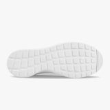 "Benji" Black (White logo) Casual Mesh Non-Woven Slippers