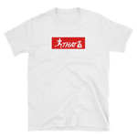 "Sup. Chase that bag" White (Red logo) T-Shirt