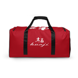 "Original Benji" Red (White logo) Gym/Duffle bag