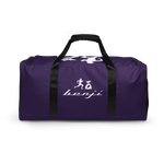 "Original Benji" Purple (White logo) Gym/Duffle bag