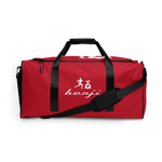 "Original Benji" Red (White logo) Gym/Duffle bag