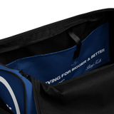 "Original Benji" Bleu (White logo) Gym/Duffle bag