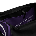 "Original Benji" Purple (White logo) Gym/Duffle bag