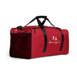 "Original Benji" Red (White logo) Gym/Duffle bag