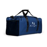 "Original Benji" Bleu (White logo) Gym/Duffle bag