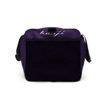 "Original Benji" Purple (White logo) Gym/Duffle bag