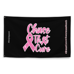 Original "Chase That Cure" #Breastcancerawarenessmonth Flag