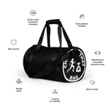 "W. CTB" Black (White logo) gym bag