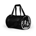 "W. CTB" Black (White logo) gym bag