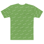 "Benji Stacked" Green (White logo) Men's T-shirt