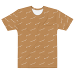 "Benji Stacked" Nude (White logo) Men's T-shirt