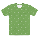 "Benji Stacked" Green (White logo) Men's T-shirt