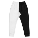 "Sup. run it up/Benji" Black/White (White logo) Premium Joggers