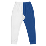 "Sup. run it up/Benji" Blue/White (White logo) Premium Joggers