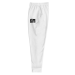 "Sup. run it up/Benji" Black/White (White logo) Premium Joggers