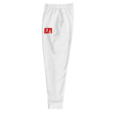 "Sup. run it up/Benji" Red/White (White logo) Premium Joggers