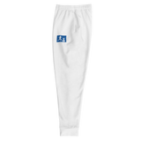 "Sup. run it up/Benji" Blue/White (White logo) Premium Joggers