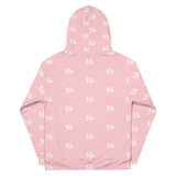 "Run It Up Stacked Benji" P*nk (White logo) Hoodie
