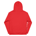 "Sup. Run it up/benji" White/Red Sleeve (White logo) Premium Hoodie