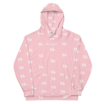 "Run It Up Stacked Benji" P*nk (White logo) Hoodie