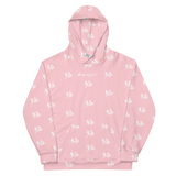 "Run It Up Stacked Benji" P*nk (White logo) Hoodie