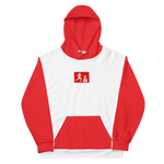 "Sup. Run it up/benji" White/Red Sleeve (White logo) Premium Hoodie