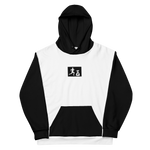 "Sup. Run it up/benji" White/Black Sleeve (White logo) Premium Hoodie