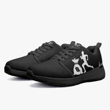 “Benji” White/Black (White logo) Running shoes