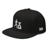 "Original run it up" Black (White logo) Snapback