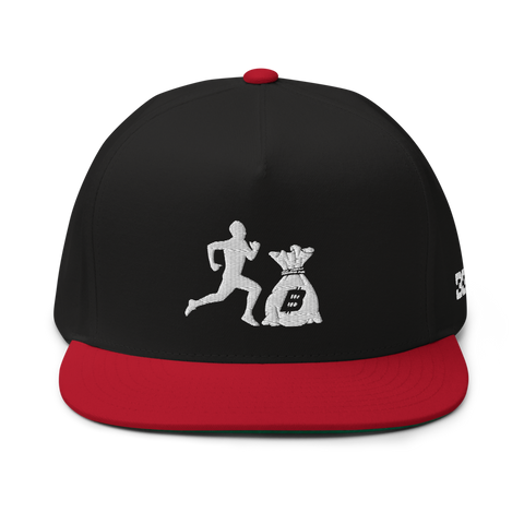 "Original run it up" Black/Red (White logo) Snapback