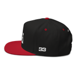 "Original run it up" Black/Red (White logo) Snapback
