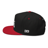 "Original run it up" Black/Red (White logo) Snapback