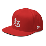 "Original run it up" Red (White logo) Snapback