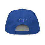 "Original run it up" Blue (White logo) Snapback