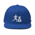 "Original run it up" Blue (White logo) Snapback