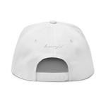 "Original run it up" White (White logo) Snapback