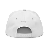 "Original run it up" White (White logo) Snapback