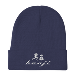 "Original Benji" Blue (White logo) Embroidered Beanie