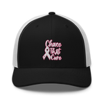 "Chase that cure" Unisex Trucker hat