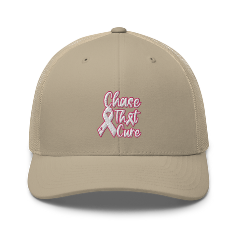 "Chase that cure" Unisex Trucker hat