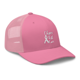 "Chase that cure" Unisex Trucker hat