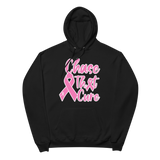 Original Black "Chase that cure" (Pink/White outline) logo Unisex hoodie