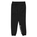 "Benji" Black (White logo)  sweatpants