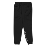 "Benji" Black (White logo)  sweatpants