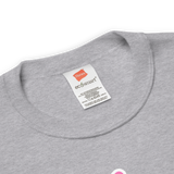 "Chase that cure" Grey (Pink logo W/ White trim) Unisex sweatshirt