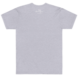 "New Benji" Grey (White logo) T-Shirt