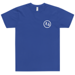 "Circle Benji" Bleu (White logo) T-Shirt